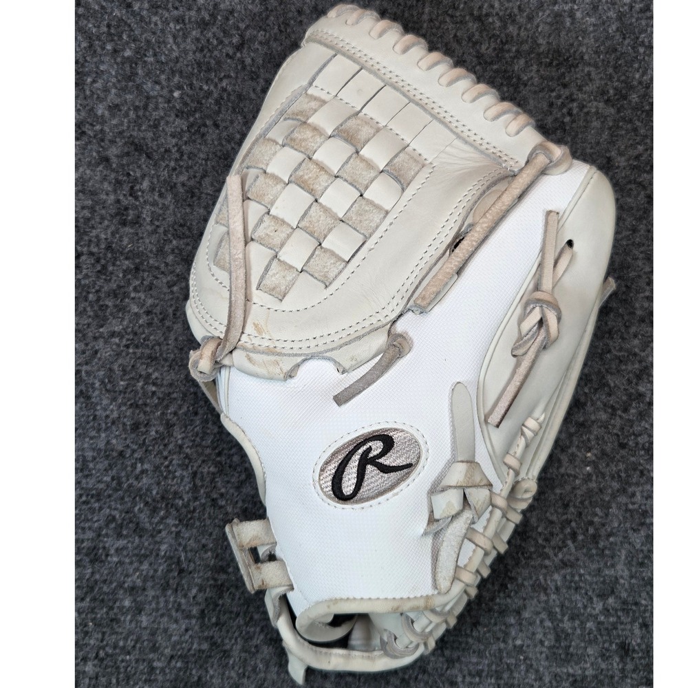 Rawlings Liberty Advanced 12 Inch Softball Glove RLA120-3WSS White Silver